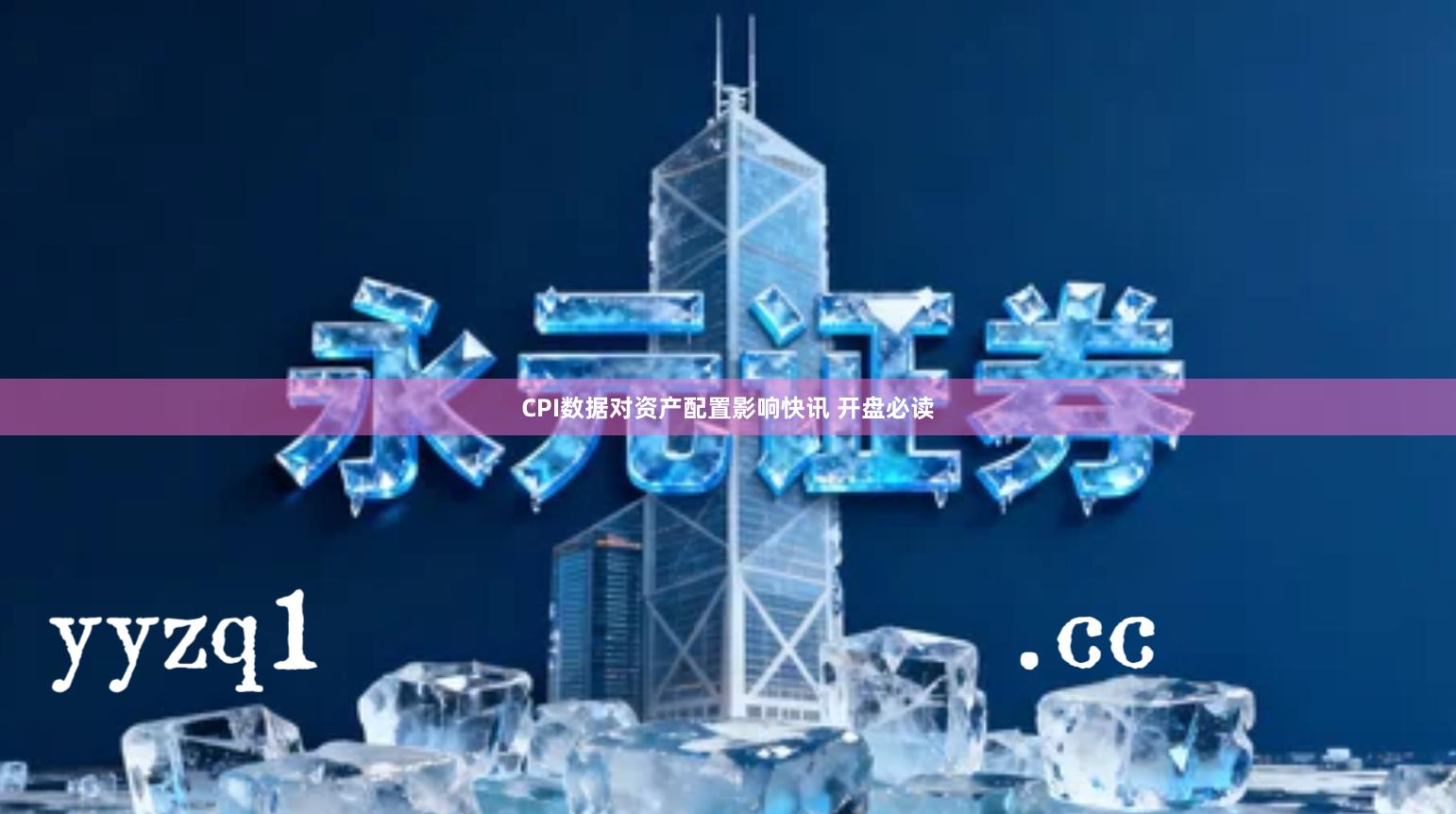 CPI数据对资产配置影响快讯 开盘必读